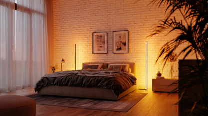 LITE TOWER - MODERN STYLED LED CORNER LAMP