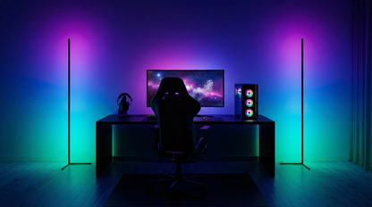 LITE TOWER - MODERN STYLED LED CORNER LAMP