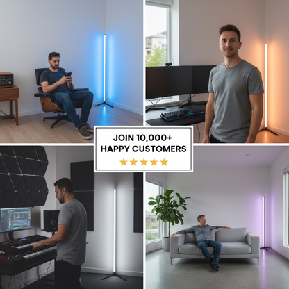 LITE TOWER - MODERN STYLED LED CORNER LAMP